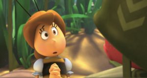 FOTO | Netflix toma medidas por capítulo de La Abeja Maya que muestra una clara figura fálica