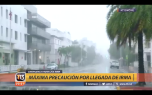 VIDEOS | Alerta máxima: así llegó el Huracán Irma al estado de Florida en categoría 4