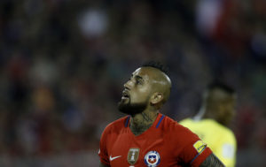 Arturo Vidal, sentido con Chile: 