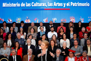 Presidenta Bachelet promulga ley que crea el Ministerio de las Culturas, las Artes y el Patrimonio