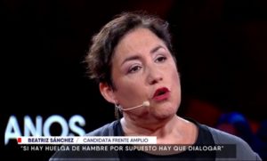 VIDEO | Beatriz Sánchez y huelgas de hambre mapuche: 