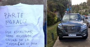FOTO | No había Carabineros: peatón cursa 