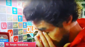VIDEO | Lágrimas de alegría: Jorge Valdivia se quiebra durante entrevista tras ser figura de la Roja