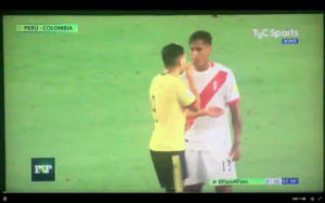VIDEO | Cámaras captan a Falcao y jugadores peruanos pactando el empate para clasificar