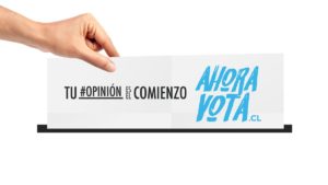 ¡Ahora Vota!: campaña busca fomentar la participación electoral en Chile