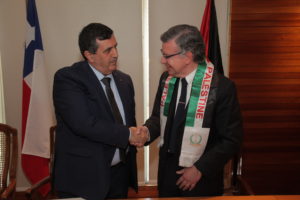 Las Condes y Belén firman acuerdo de hermanamiento