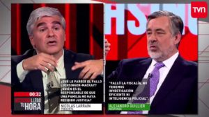 El cara a cara entre Alejandro Guillier y Nicolás Larraín por el caso Luchsinger Mackay