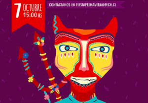 Estudiantes reviven tradicional Fiesta de la Primavera en Santiago con actividades culturales