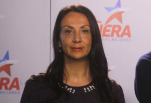 Cecilia Pérez frente a primeros resultados: 