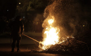 Disturbios marcan el inicio del proceso electoral en La Araucanía
