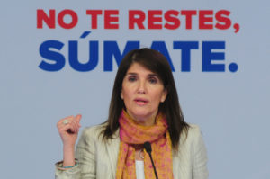 Paula Narváez, vocera de Gobierno: 