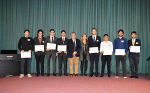 Estudiantes de la USM reciben becas de programa que lidera su Red de Ex Alumnos