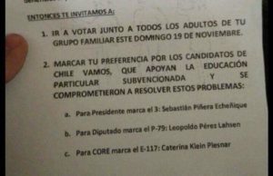 Camila Vallejo denuncia a colegio subvencionado de Puente Alto por pedir a padres votar por Piñera