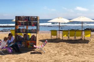 Playa, sol y libros: notable iniciativa se tomó Antofagasta