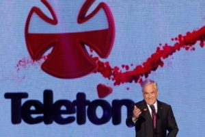 Piñera llama a tregua política durante la Teletón tras una semana marcada por las peleas con Guillier