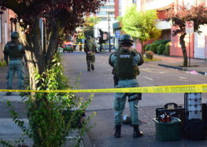 Oficinas del Servel en Temuco fueron desalojadas por el GOPE ante 