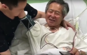 Las primeras fotos de Alberto Fujimori en su casa, luego del indulto que le otorgó PPK