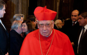 Cardenal Medina y matrimonio igualitario: 