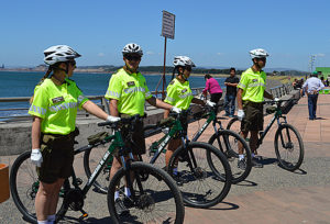 Carabineros de Hualpén presentó su nueva patrulla en bicicleta