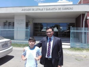 Juez de Cabrero cumple 