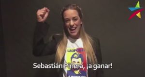 VIDEO | Lilian Tintori entrega su apoyo a la candidatura de Sebastián Piñera