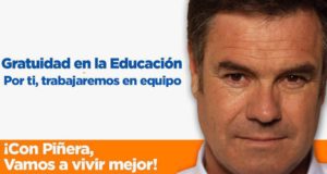 Ossandón se lanza en campaña por Sebastián Piñera poniendo énfasis en la gratuidad