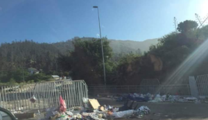 Basura protagoniza nuevamente peregrinación a Lo Váquez