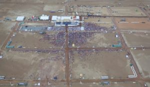 Un millón y medio de personas participó en actividades del Papa en las tres regiones