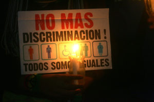 Joven trans víctima de violencia: 