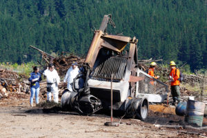 Ataque incendiario afecta a predio forestal en la Región de Los Lagos