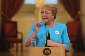 Michelle Bachelet solicitará una 