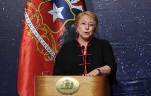 Operación Huracán: Presidenta Bachelet insta a no 