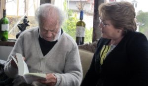 El sentido mensaje de la Presidenta Bachelet por la muerte de Nicanor Parra