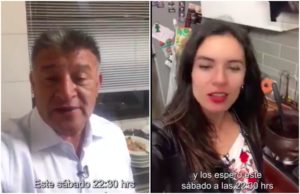 Épico e inesperado troleo de Claudio Borghi a Camila Vallejo por su pololo músico