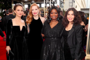 FOTOS | Globos de Oro 2018: actrices y actores llegaron vestidos de negro por casos de acoso en Hollywood