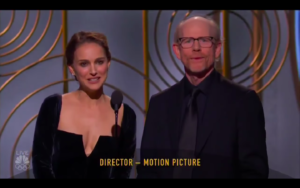 VIDEO | Cómo manifestarse contra el machismo en los Globos de Oro con una sola frase, por Natalie Portman