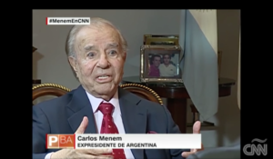 Carlos Menem: “En todos los gobiernos, salvo el mío, hubo corrupción”