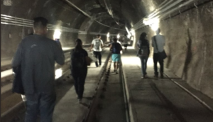 VIDEO | La detención del hombre que paralizó la nueva Línea 6 del Metro