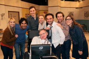 FOTO | El homenaje de The Big Bang Theory a Stephen Hawking