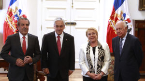 Piñera tras reunión con ex presidentes destaca 