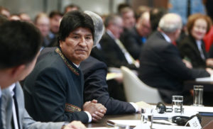 Evo Morales acusa 