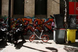 Mobike anuncia alianza con Carabineros tras actos de vandalismo