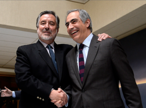 Senador Chahuán por Guillier en La Haya: 