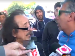 VIDEO | Florcita Motuda lo pasa pésimo durante funa callejera por su postura ante la demanda marítima