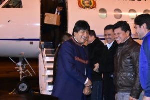 Evo Morales ya está en La Haya de cara a alegatos por demanda marítima