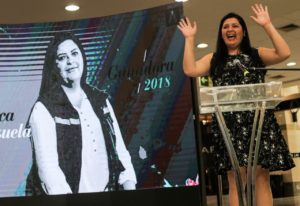 Geóloga Millarca Valenzuela fue la ganadora del premio 