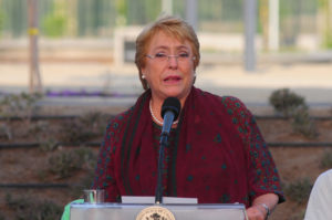 Bachelet acusó a sus detractores de un 