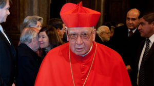 VIDEO | La tenía guardada: cardenal Medina despide a Bachelet con dura frase por 