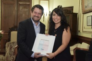 Karla Rubilar asumió como intendenta de la RM: 