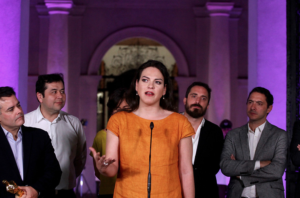Daniela Vega en La Moneda:  